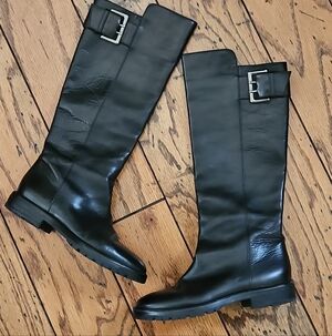 Walter Steiger Leather Boots Vibram Lug Soles Size 36